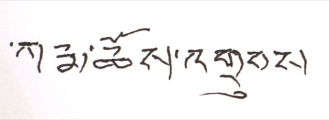 《风与者》受访者手写签名