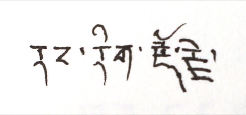 《风与者》受访者手写签名