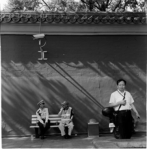 People Beneath the City Wall, a photographic series on marginal urban spaces and human presence
