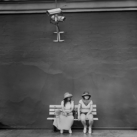 People Beneath the City Wall, a photographic series on marginal urban spaces and human presence