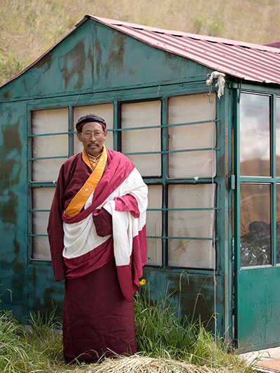 风与者系列摄影，人物与旷野风景关系