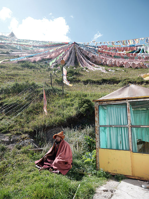 风与者系列摄影，人物与旷野风景关系
